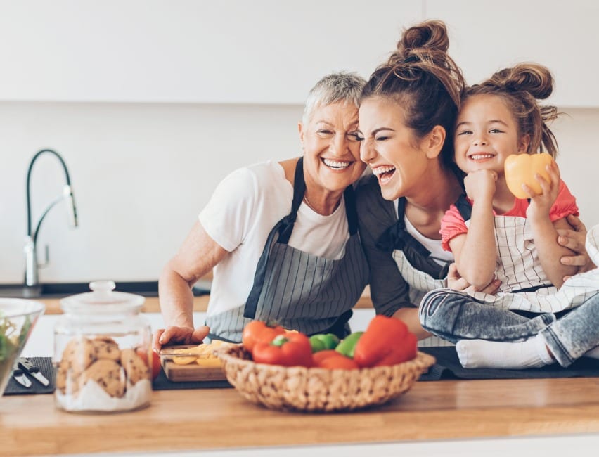 Enjoy A New Kitchen With Family